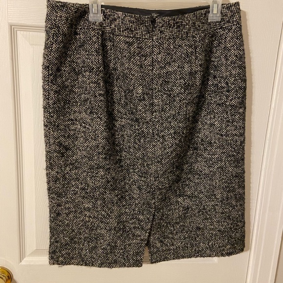 Coldwater Creek Sz 12 polyester wool lined black and metallic … - Picture 8 of 9